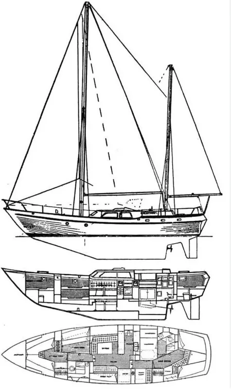 1976 Transpacific Marine 49