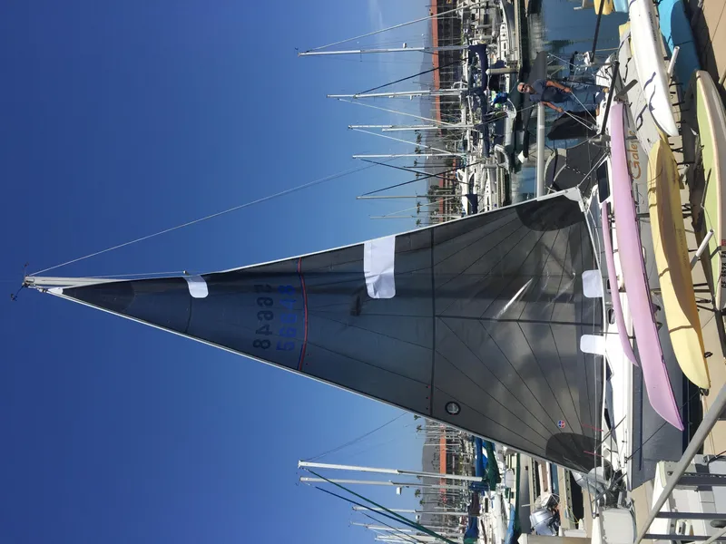 Racing headsail (can't rotate)