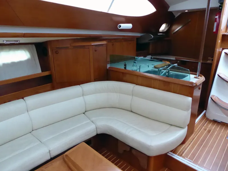 Looking to galley