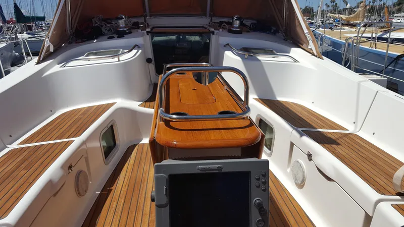 Cockpit looking forward