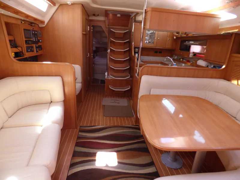 Main Salon looking aft