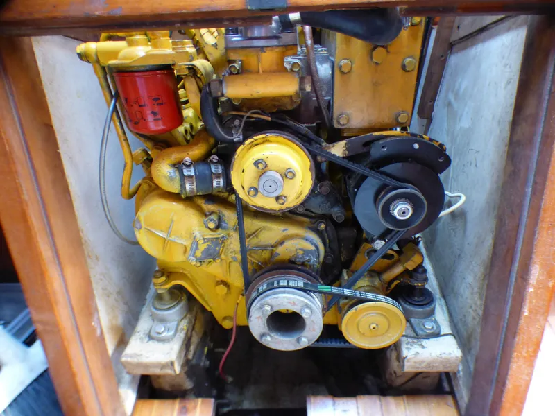 Front of Pisces Diesel Engine