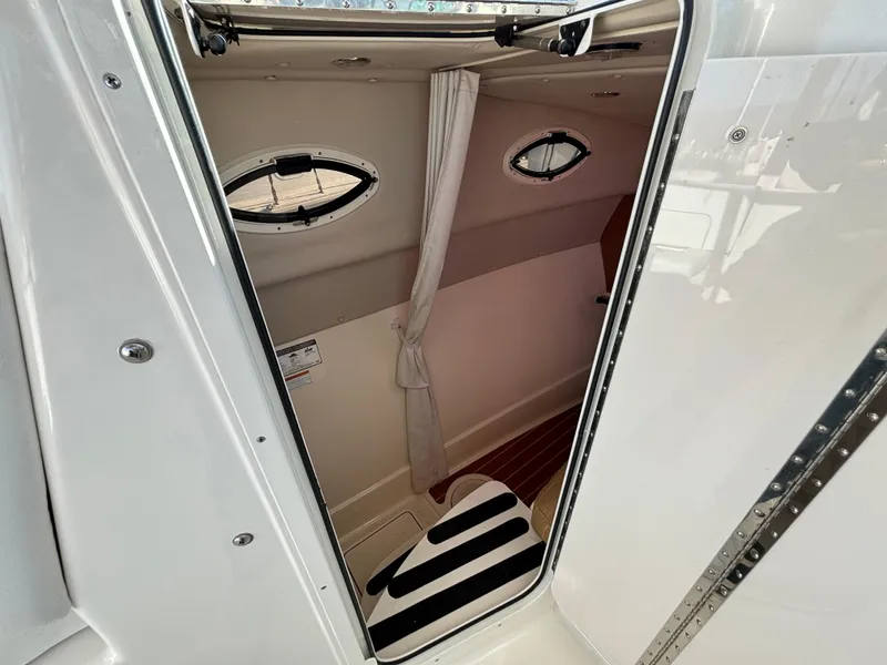 Exterior companionway