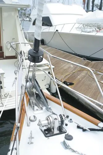 2002 Passport 470 Aft Cockpit