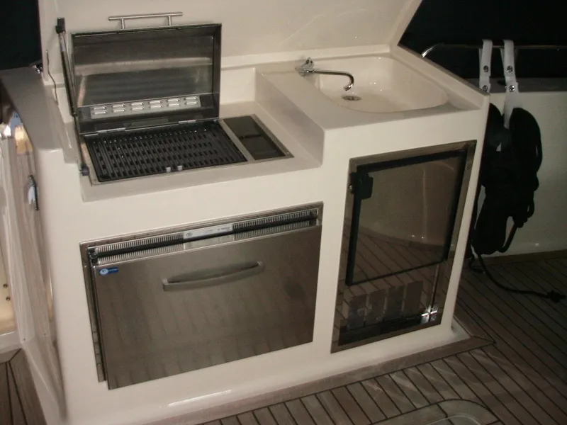 Cockpit Grill, Frig and Ice Maker