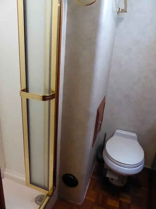 Master ensuite head, shower
