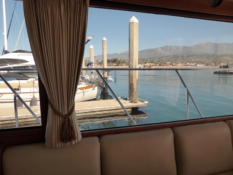 Salon view from slip