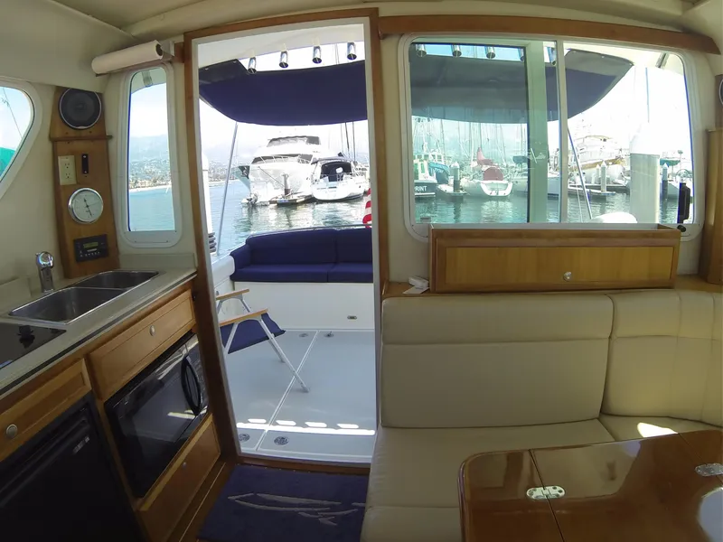 Interior looking aft