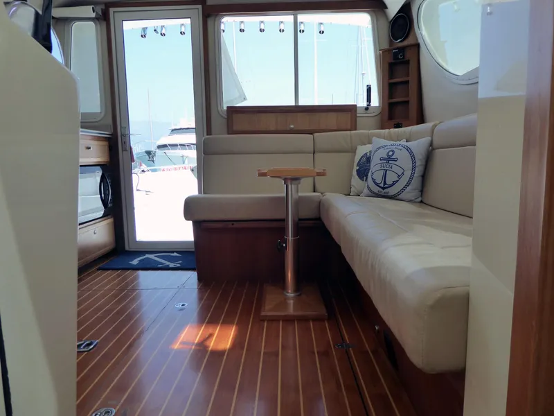 Interior looking aft