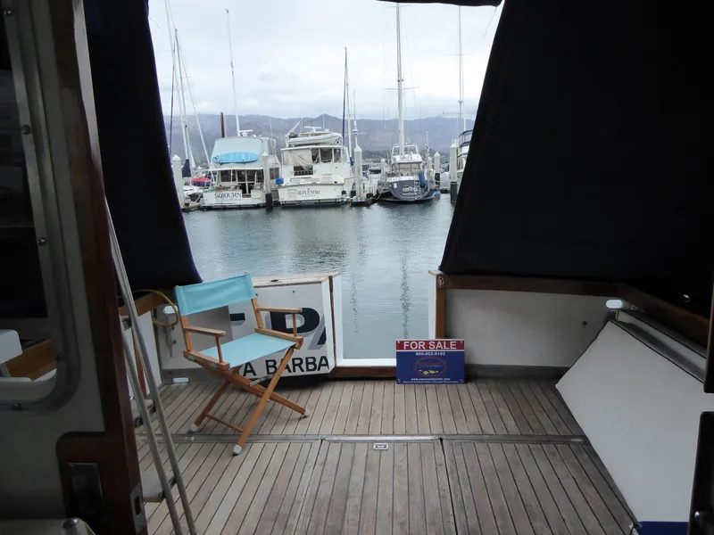 Cockpit looking aft