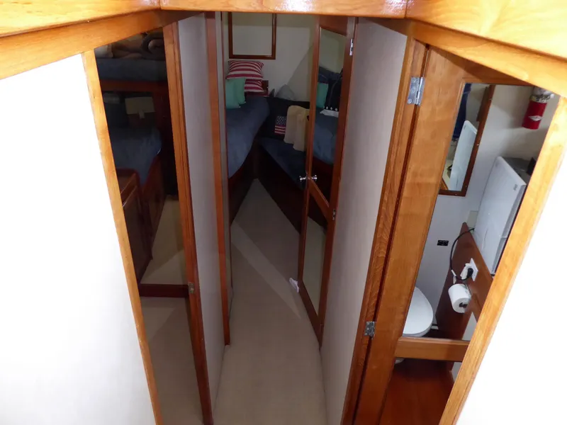 To forward staterooms