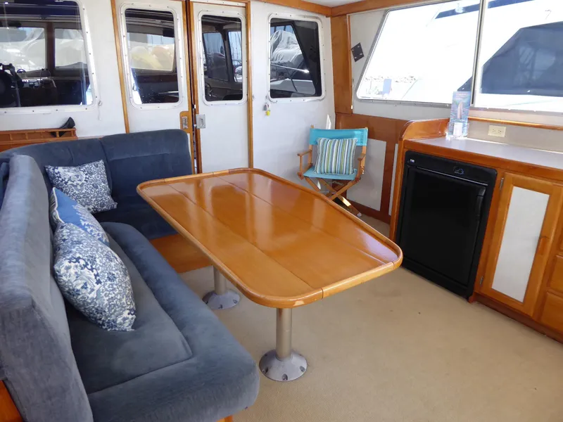 Interior looking aft