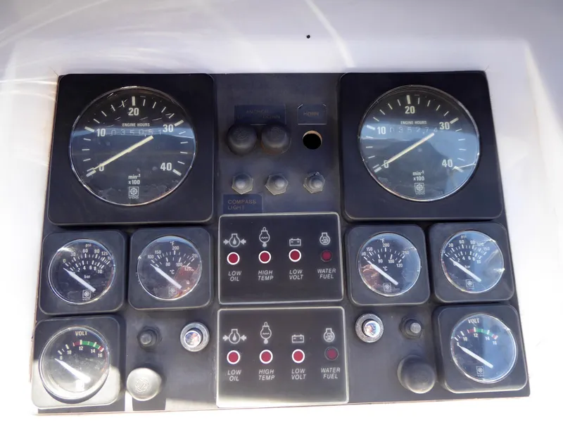 Gauges Fly-bridge