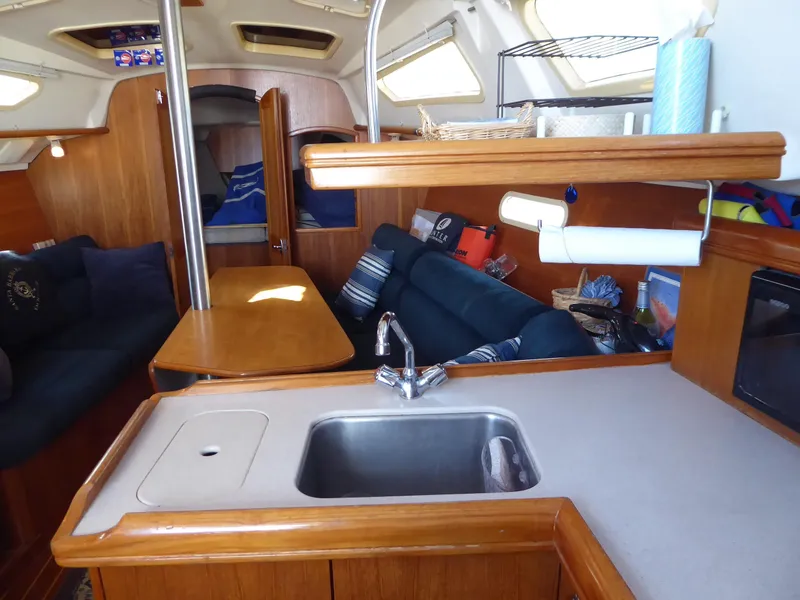 Interior looking aft
