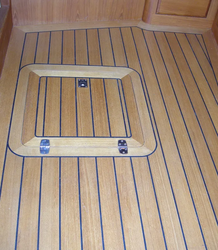 Teak floor