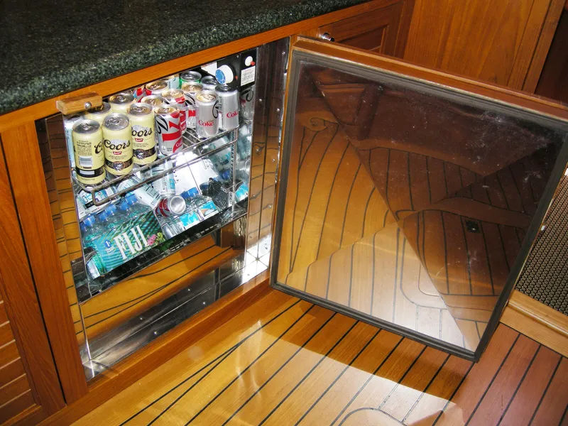 Galley fridge