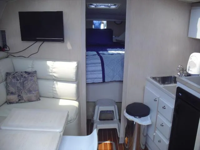Salon and master cabin