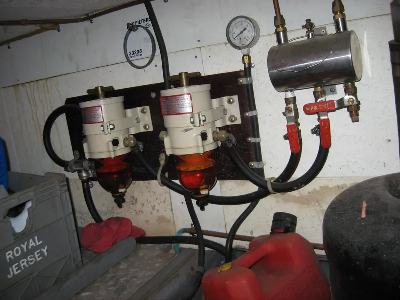 Dual Racors & Fuel Manifold