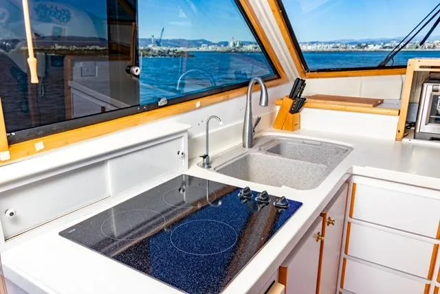 Electric Stove and Sink