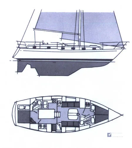 1982 Endeavour Center Cockpit