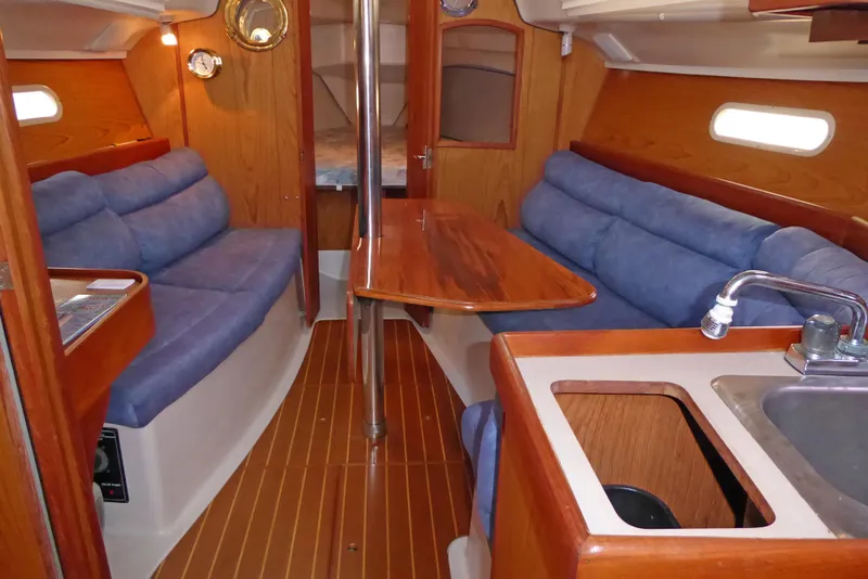 Interior looking forward