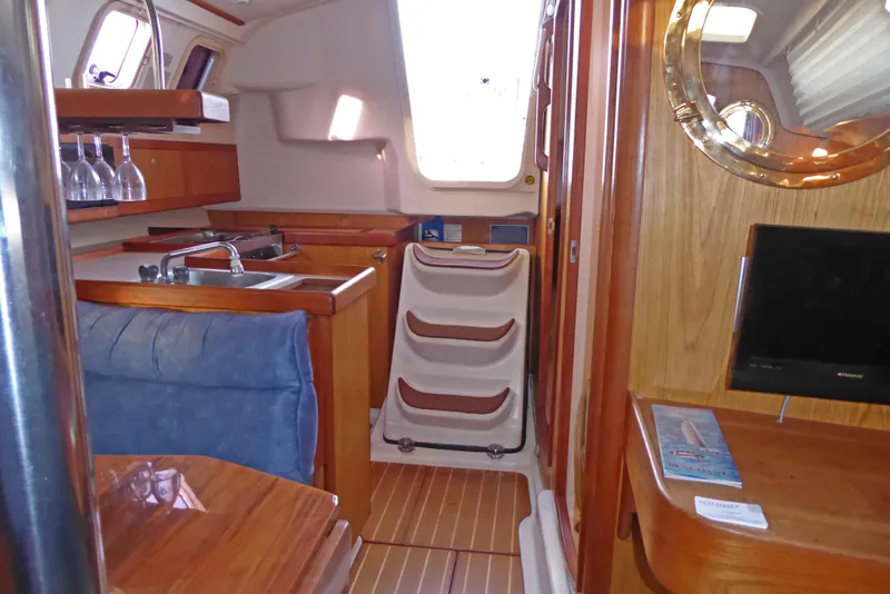 Interior looking aft