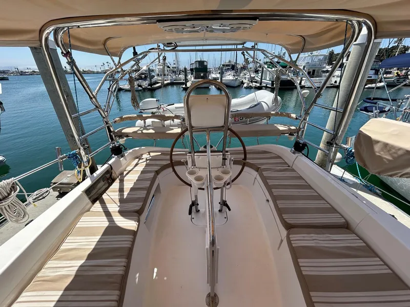 Looking Aft Cockpit