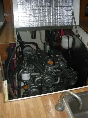 Engine Access Cowling Removed