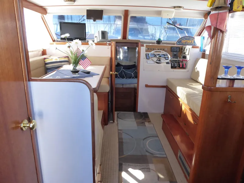 Interior looking forward