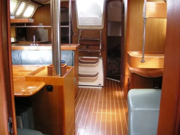 main salon looking aft