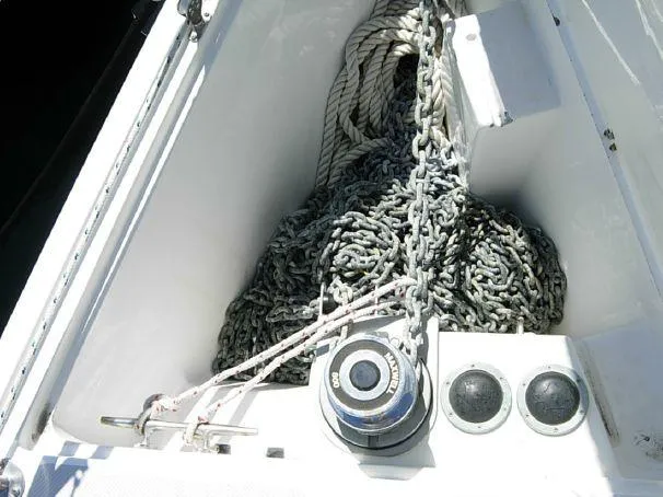 Anchor Locker, windlass