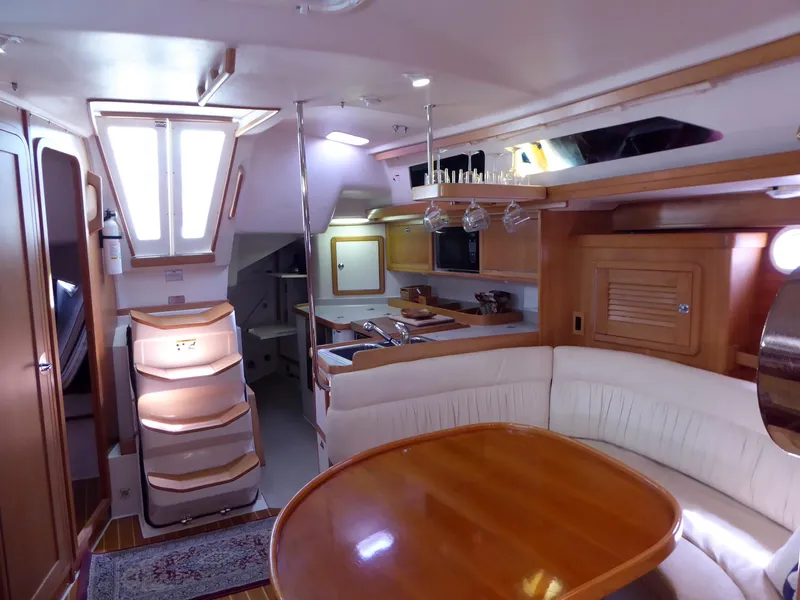 Interior looking aft