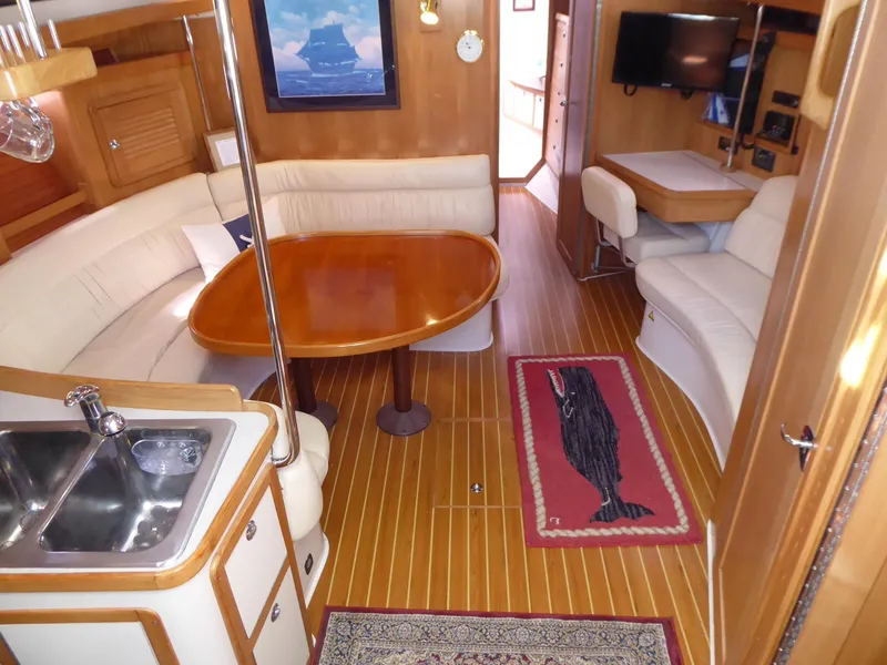 Interior looking forward