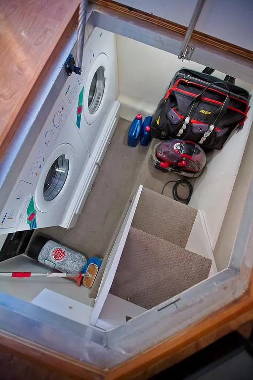 Washer & Dryer below deck