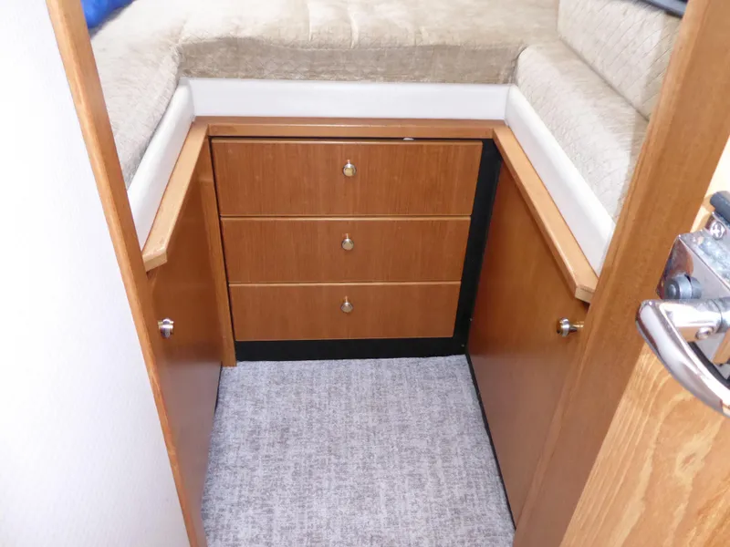 Storage forward stateroom