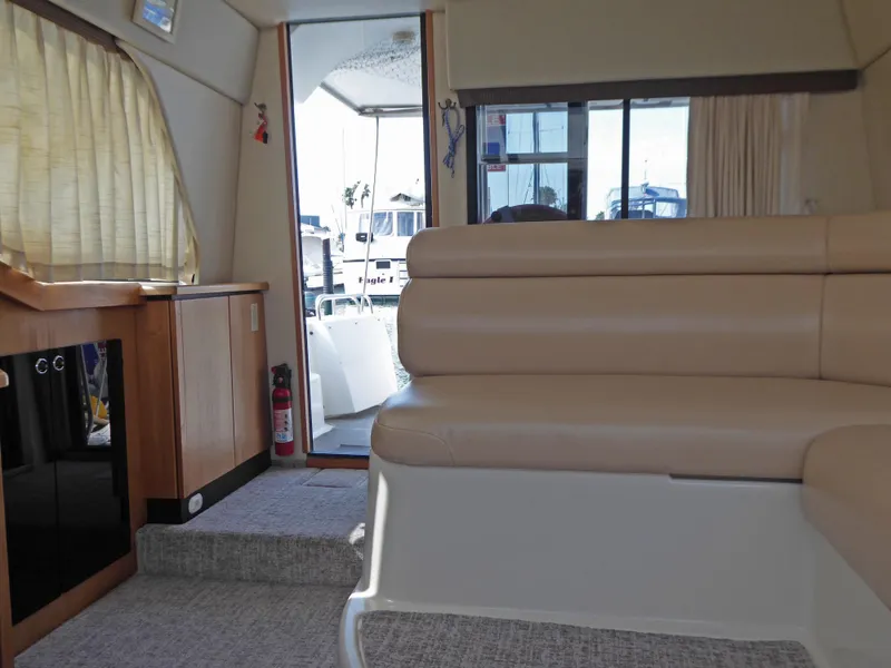 Looking aft