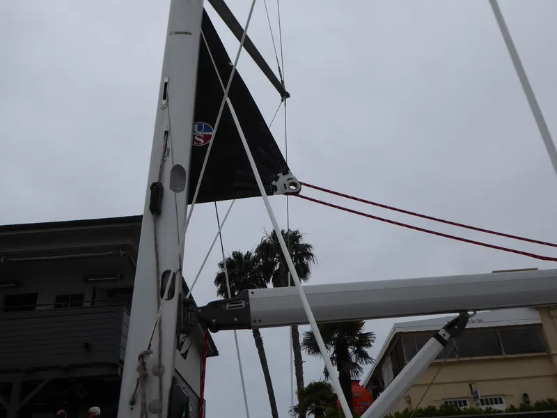 In mast furling