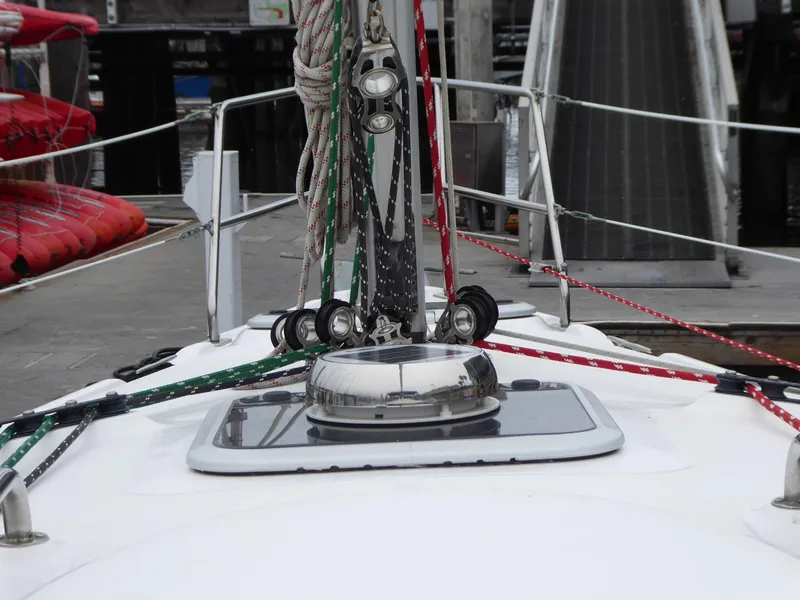 Base of mast