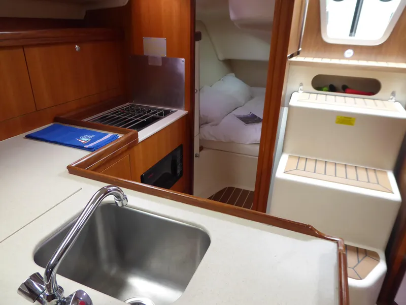 Interior looking aft