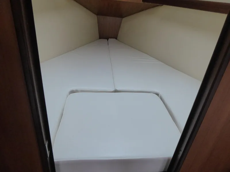 Forward berth with insert
