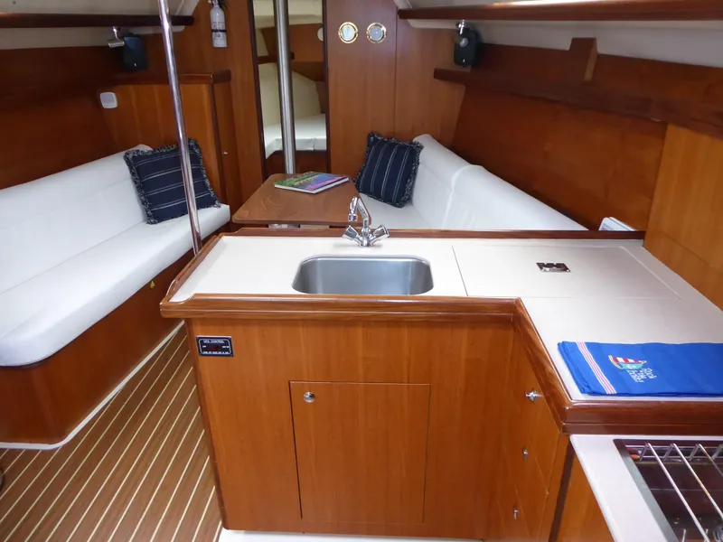 Interior looking forward