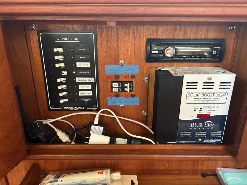 Solar Controller and Entertainment Center