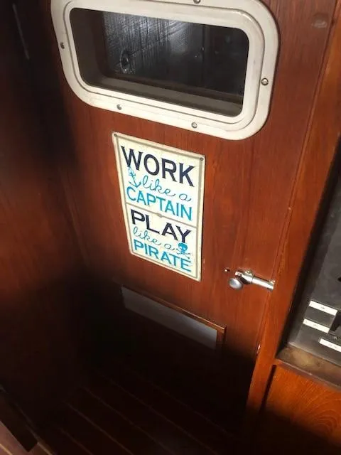Door to engine room