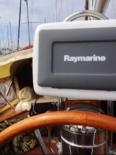 Helm mounted Raymarine C90