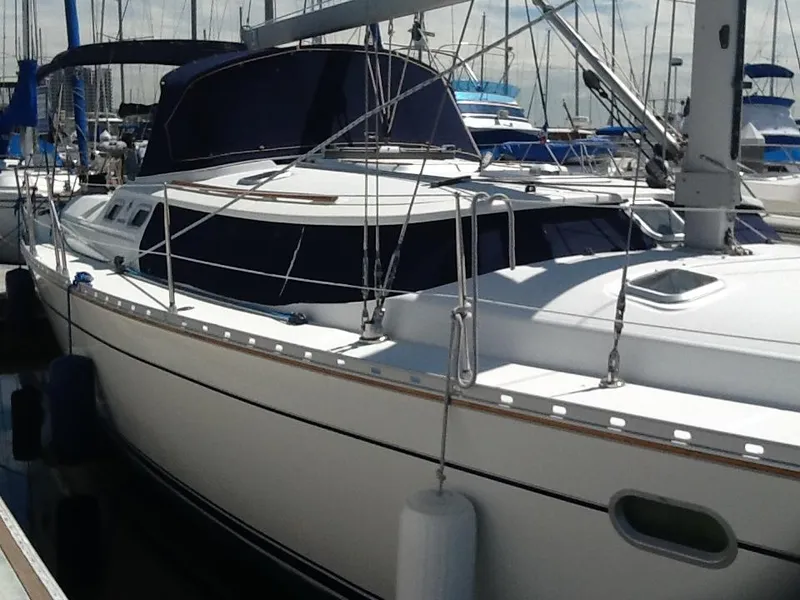 Starboard looking aft