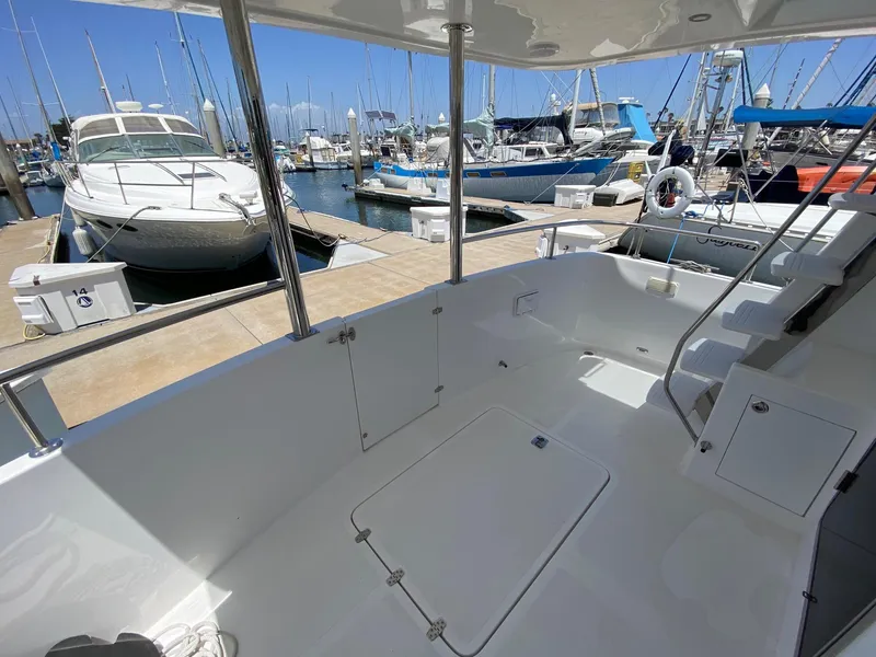 Aft deck area