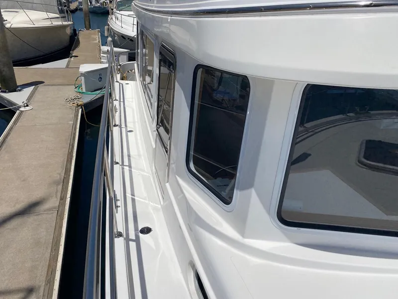 Looking aft starboard walkway