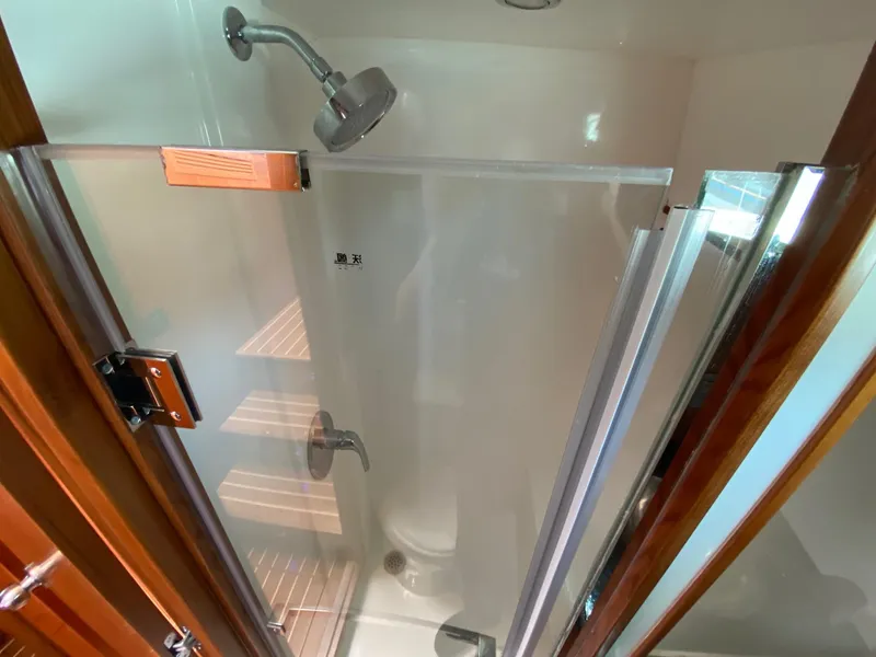 Shower with seat