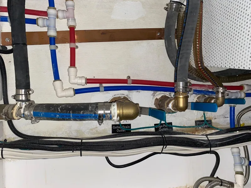 Well plumbed and organized