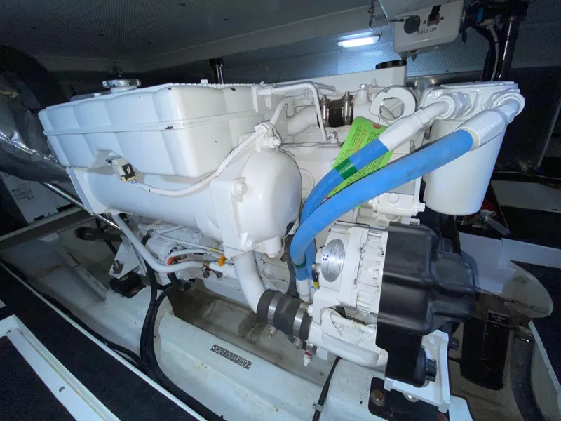 Starboard side engine
